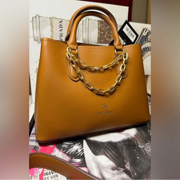Nanette Lepore Handbags - *NWT*  Nanette Lepore Valle Camel Convertible Satchel and crossbody Bag